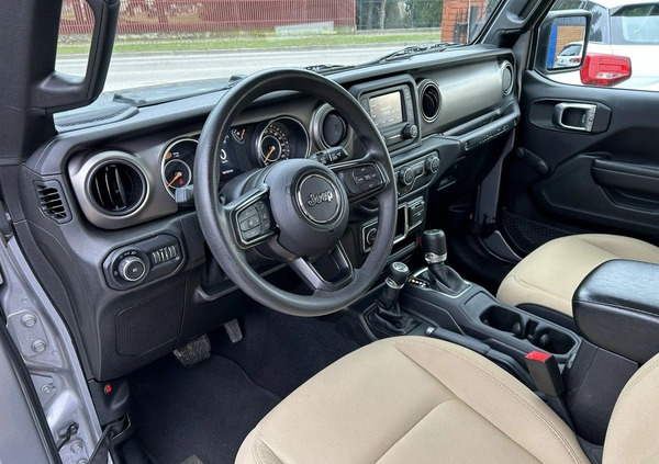 Jeep Wrangler cena 148800 przebieg: 58769, rok produkcji 2019 z Tarnów małe 301